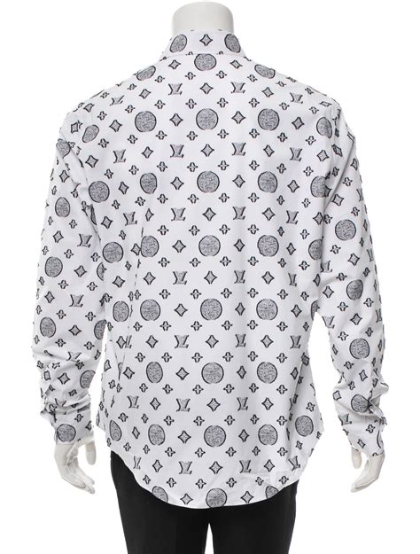 mens louis vuitton button up|Louis Vuitton collar shirt.